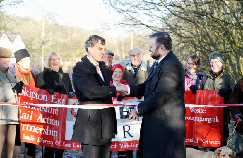 Andrew Stephenson MP & Julian Smith MP with members of SELRAP