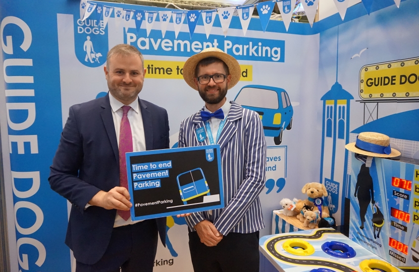 Guide Dogs and Andrew Stephenson MP