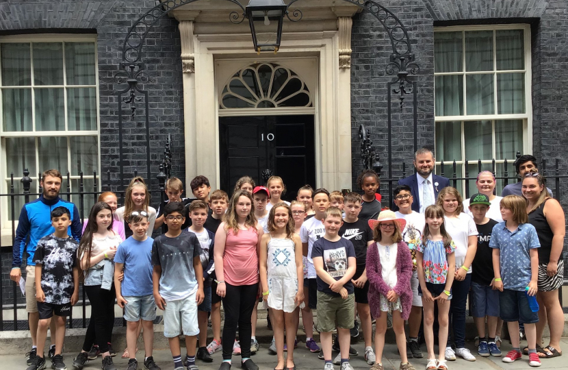 Barrowford Primary School outside No10