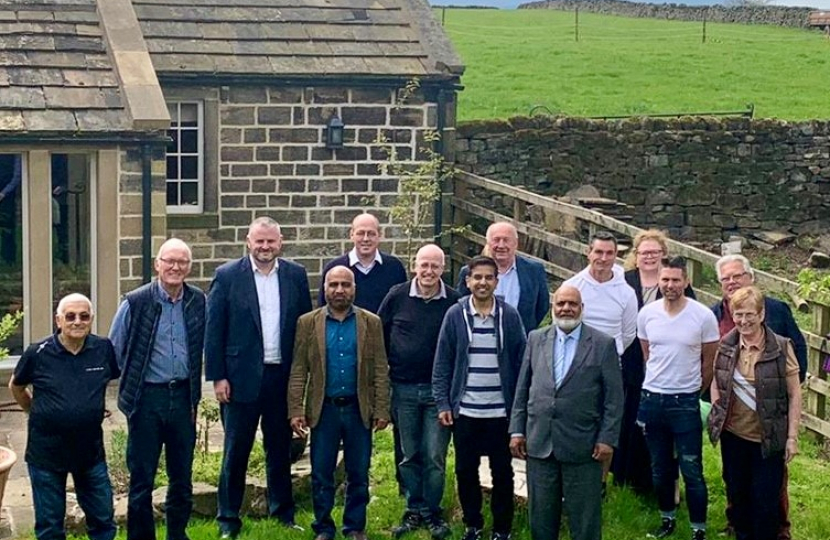 Andrew Stephenson MP with Pendle Councillors