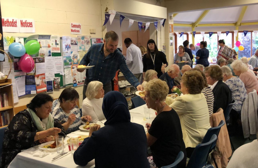 Pensioners Lunch in Nelson