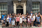 Barrowford Primary School outside No10