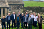 Andrew Stephenson MP with Pendle Councillors